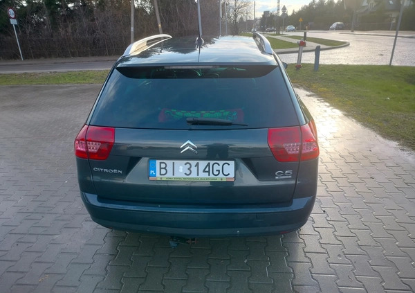 Citroen C5 cena 15000 przebieg: 278160, rok produkcji 2009 z Choroszcz małe 37